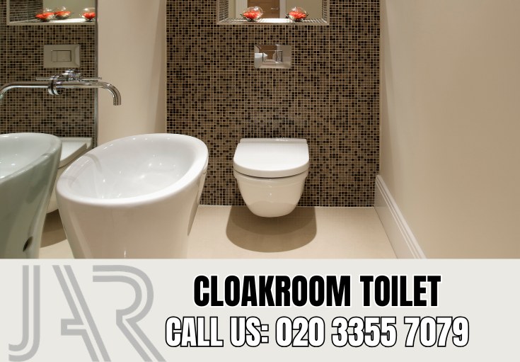 Cloakroom and Downstairs Toilet Installation by Chessington Bathroom Fitters